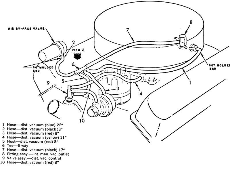 302 Engine Vacuum Hose Diagram